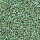 Miyuki seed beads 15/0 - Opaque picasso turquoise blue 15-4514